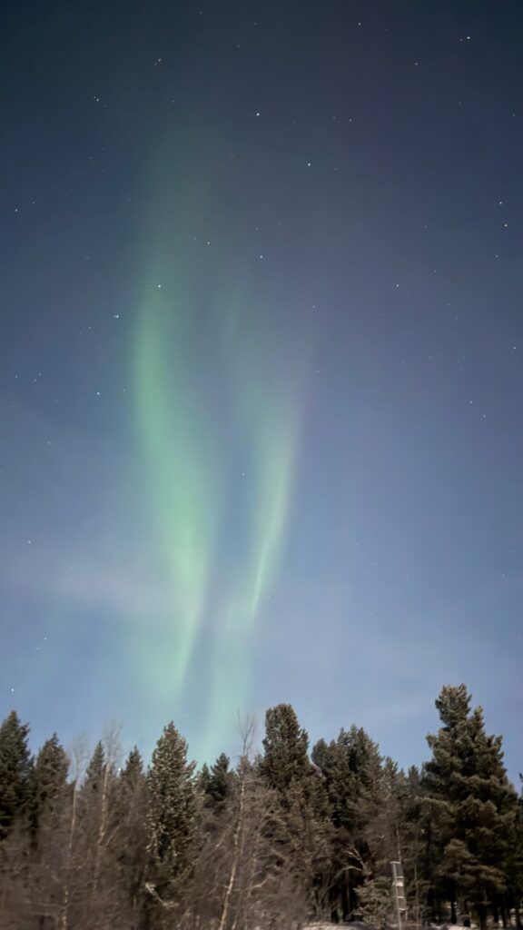 Kiruna, Suécia · A aurora que apareceu quando menos esperávamos